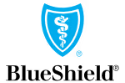 The image shows a logo with a shield symbol, which is commonly associated with healthcare or medical services, set against a blue background.